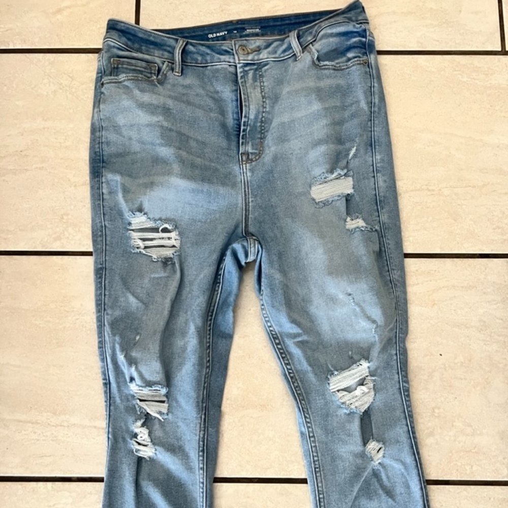 Old Navy Higher high rise Rockstar jeans